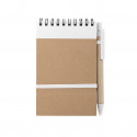Cahier ecocard couleur blanche