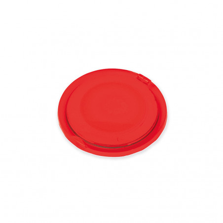Miroir double pliable rouge