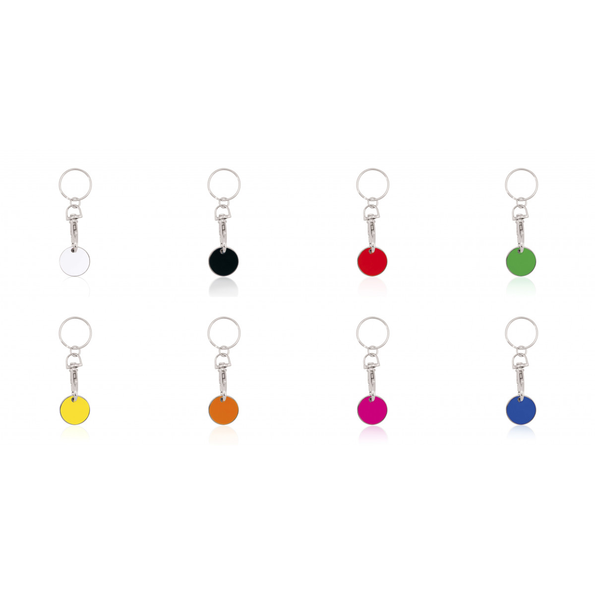 Porte-clés avec pièce métallique