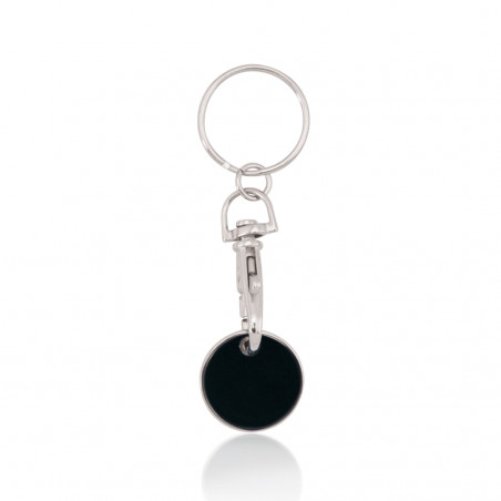 Porte-clés avec pièce métallique
