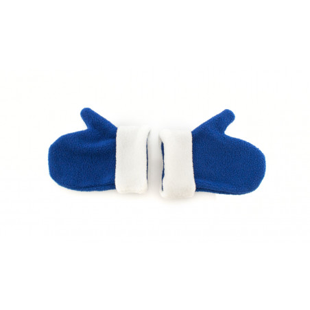 Gants polaires bleus pour enfants et sucette en sachet avec autocollant de Frozen pour invités