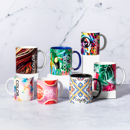 Tasse en céramique blanche de 250 ml Idéale pour la Sublimation