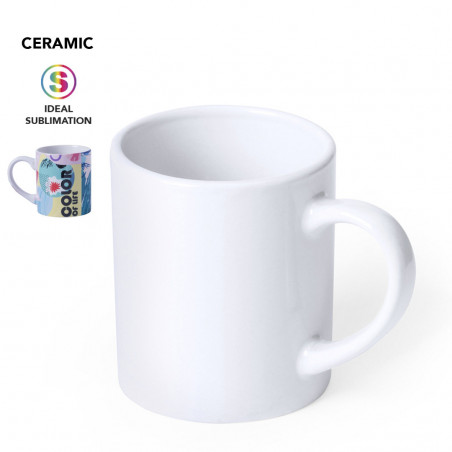 Tasse en céramique blanche de 250 ml Idéale pour la Sublimation