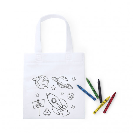 Petit Sac Rigolo A Colorier