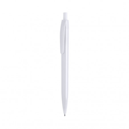 Stylo bille blanc