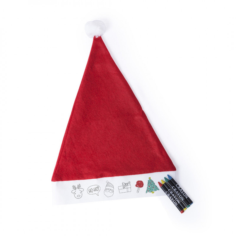 Bonnet de Père Noël à peindre