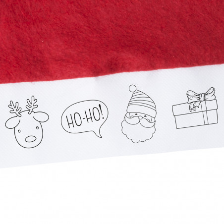 Bonnet de Père Noël à peindre