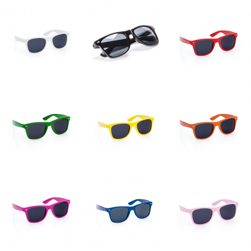 Lunettes de soleil colorées