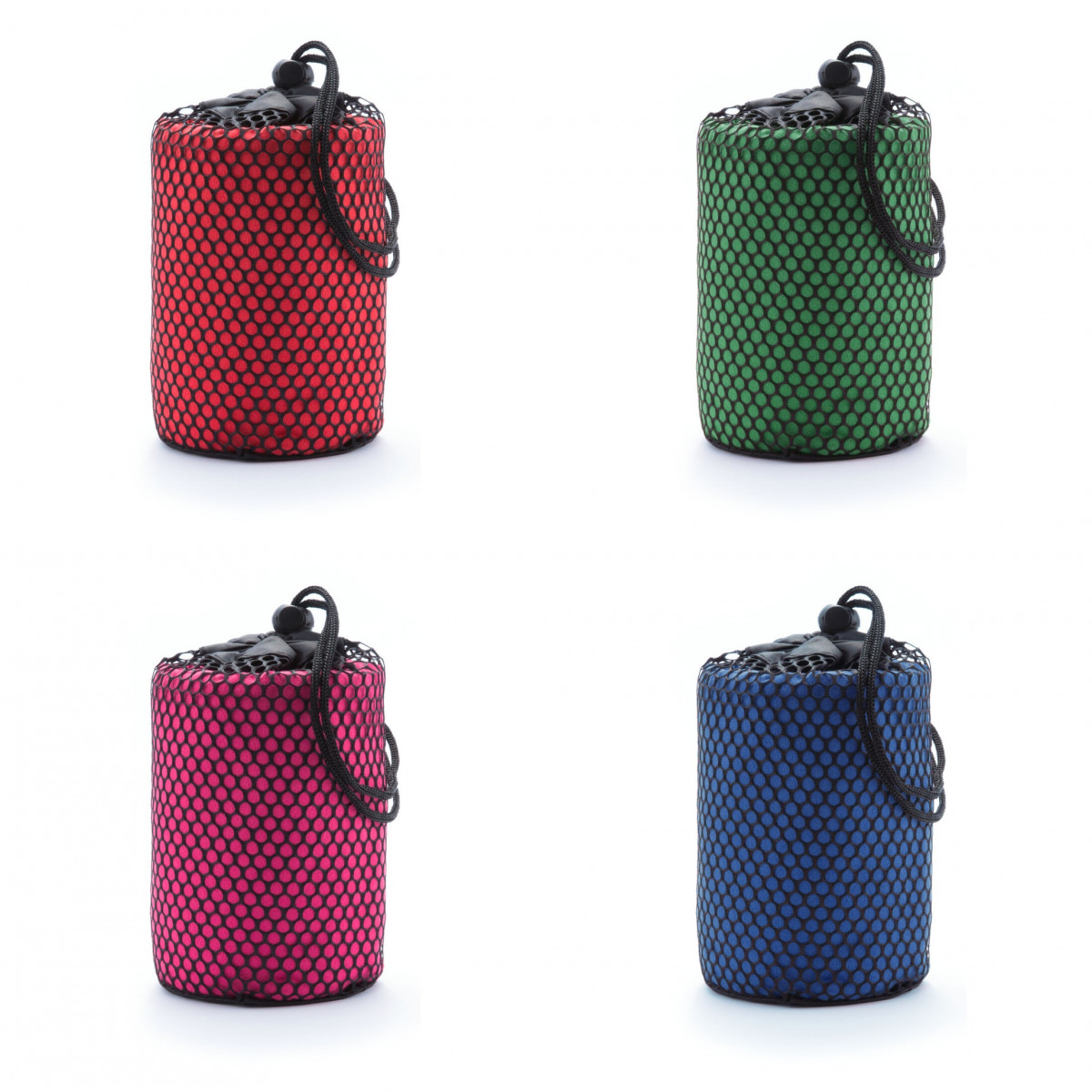 Serviette en microfibres colorées