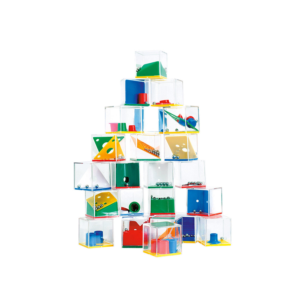 Jeu de Compétence Cubique Assorti de 24 Modèles