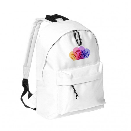 Mochila en Polyester 600D avec Poche Frontale Cadeau Pratique et Coloré pour Invités