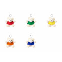 Porte-clés en peluche Tedchain