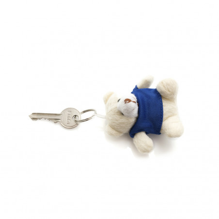 Porte-clés en peluche Tedchain