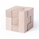 Set de 3 jeux de compétences en bois naturel dans une boîte