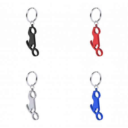 Porte-clés ouvre-bouteille blicher
