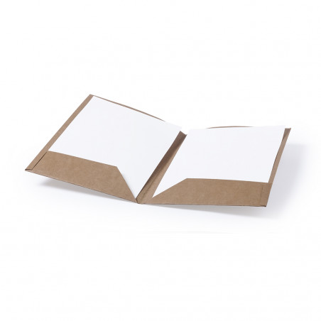 Dossier en carton recyclé pour documents