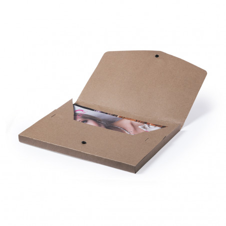 Porte-documents en carton recyclé