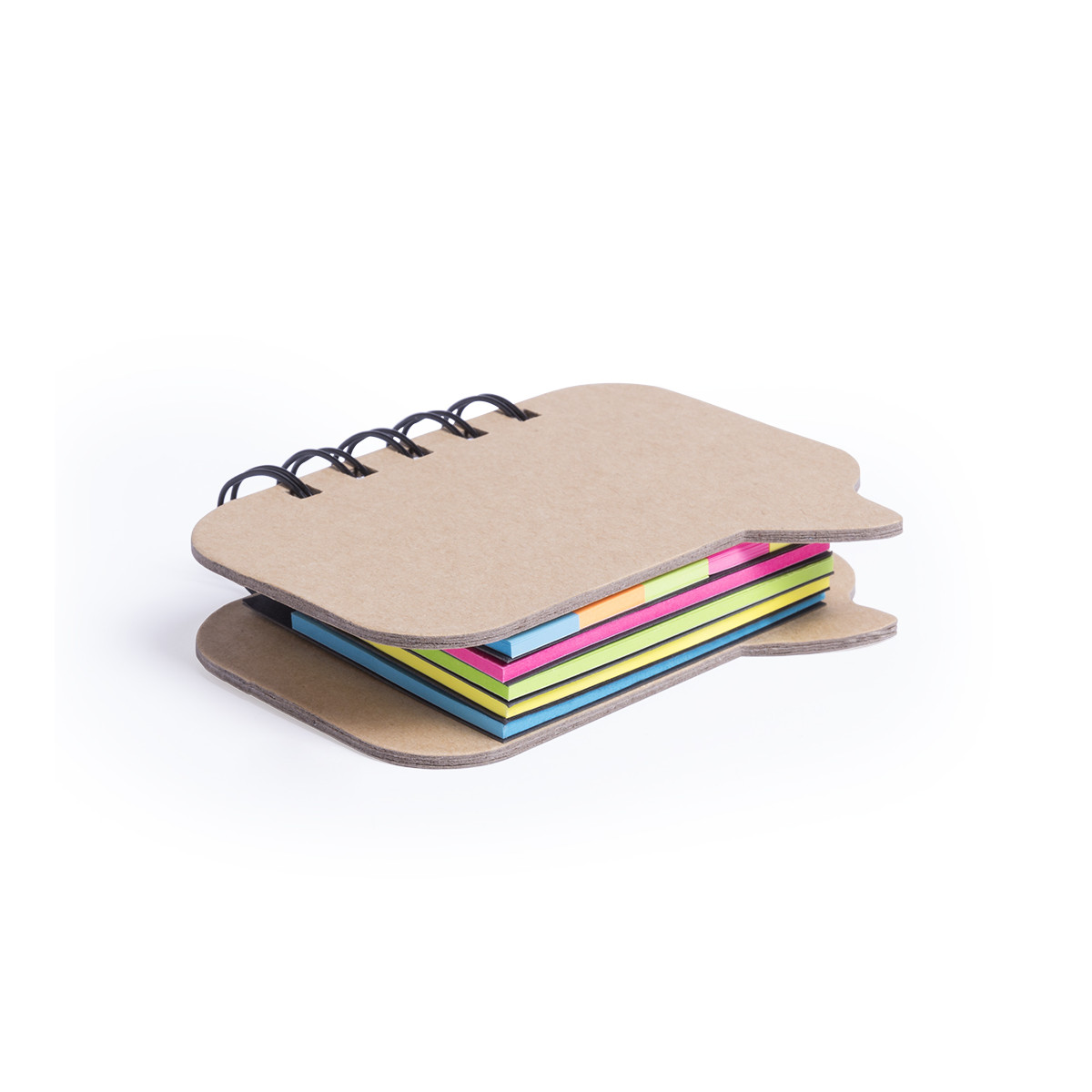 Bloc-notes autocollants au design de bulle original et écologique
