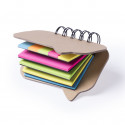Bloc-notes autocollants au design de bulle original et écologique