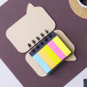 Bloc-notes autocollants au design de bulle original et écologique