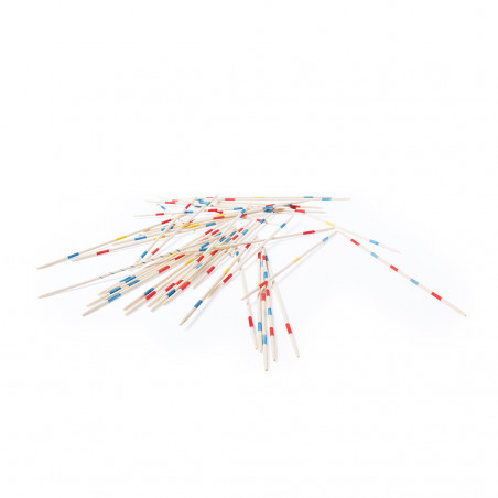 Jeu de Compétence Mikado dans une Boîte en Bois Un Classique Amusant