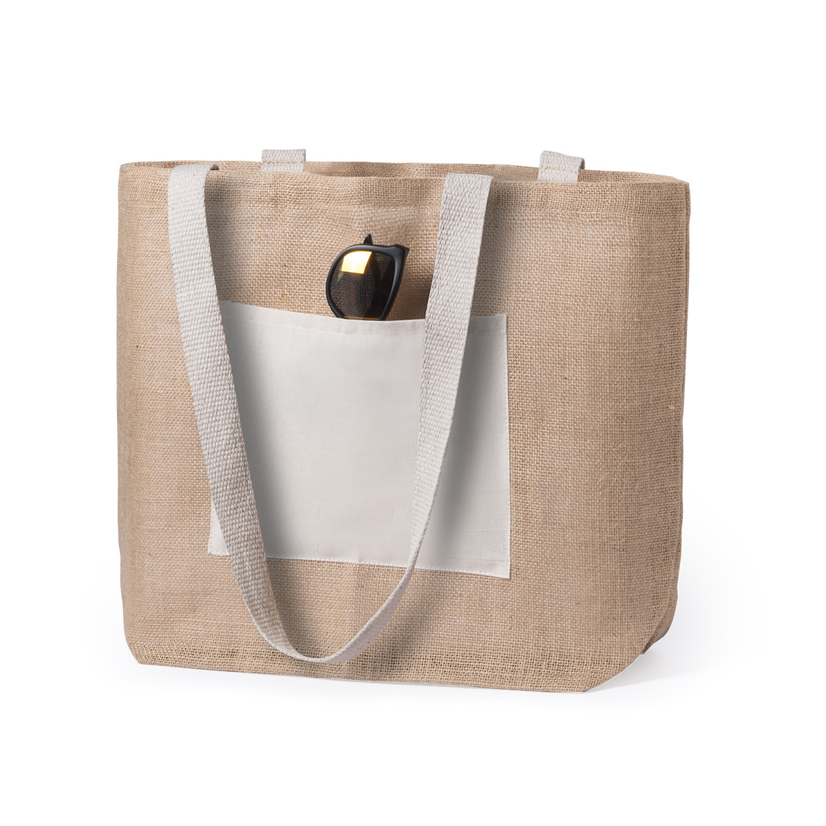 Sac en jute et coton écologique pour événements