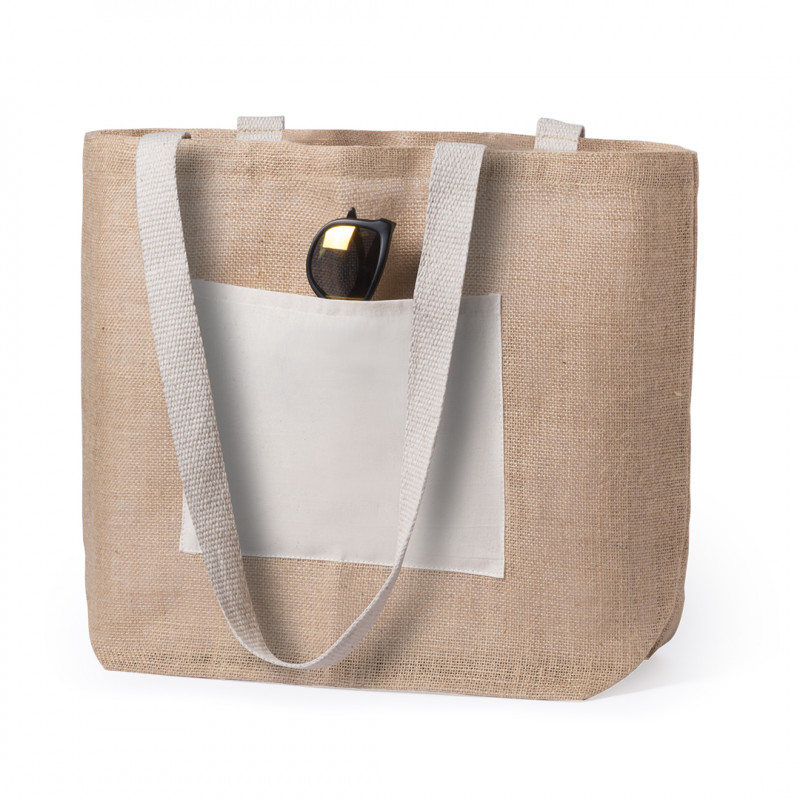 Sac en jute et coton écologique pour événements