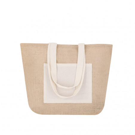 Sac en jute et coton écologique pour événements