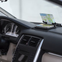 Support pour mobile avec écran réfléchissant et base antidérapante pour voiture