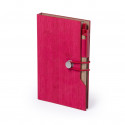 Bloc-notes en similicuir avec stylo