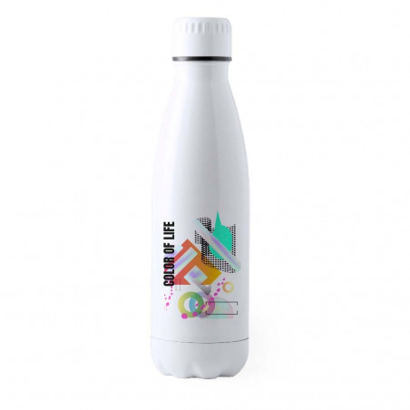 Bouteille thermique blanche pour sublimation 700ml