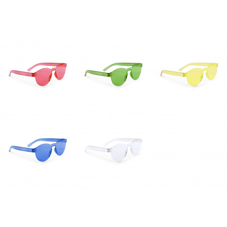 Lunettes de soleil transparentes