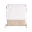 Sac en coton et en jute