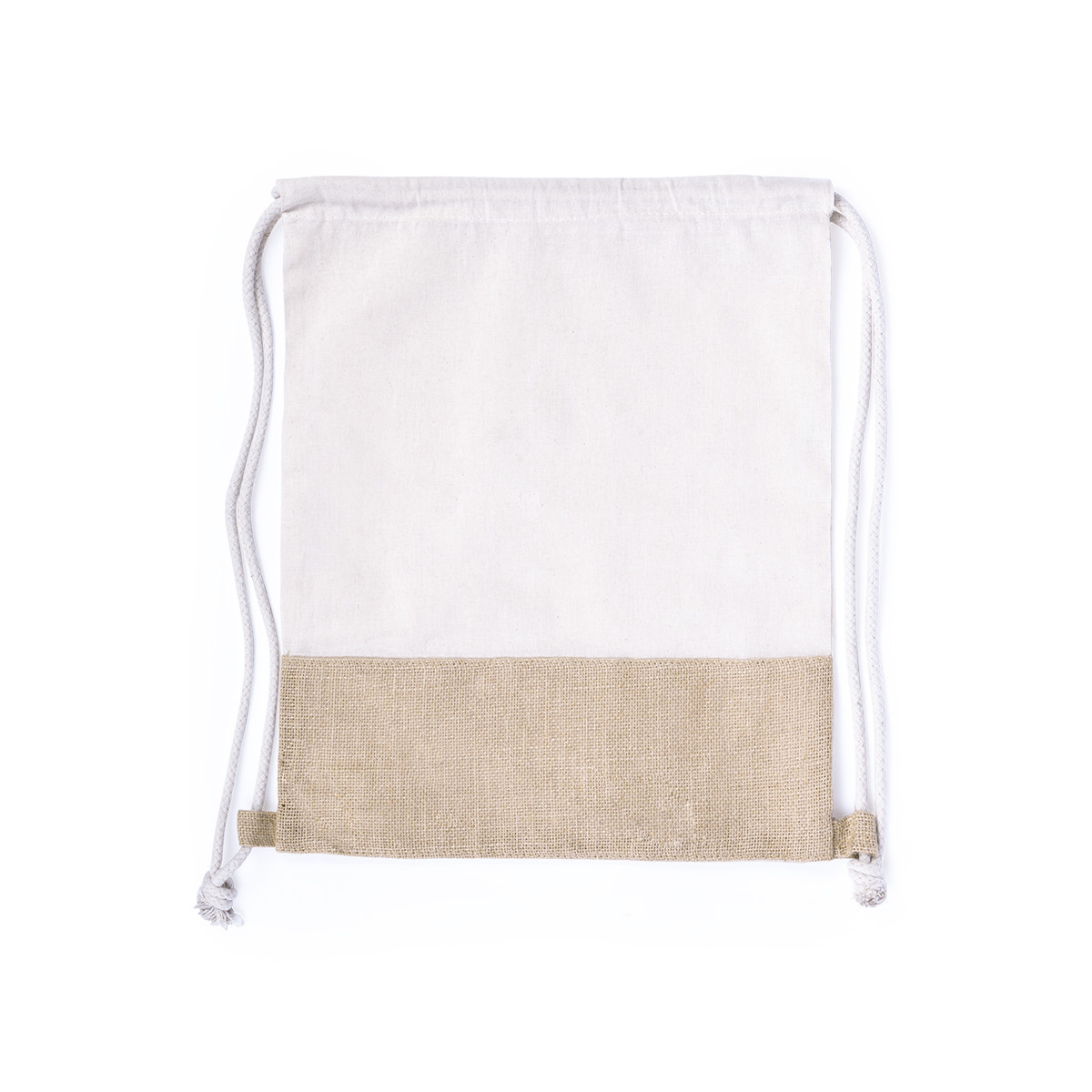 Sac en coton et en jute
