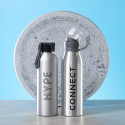 Bidon en Aluminium 650 ml avec Bouchon de Sécurité et Sangle de Transport