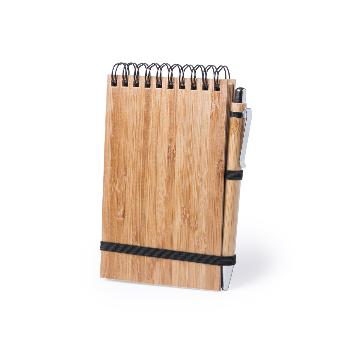 Carnet de poche avec spirale et stylo assorti