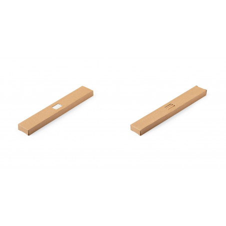 Boîte de pailles en papier