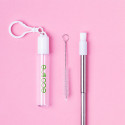 Paille Réutilisable avec Étui : Un Détail Écologique et Pratique