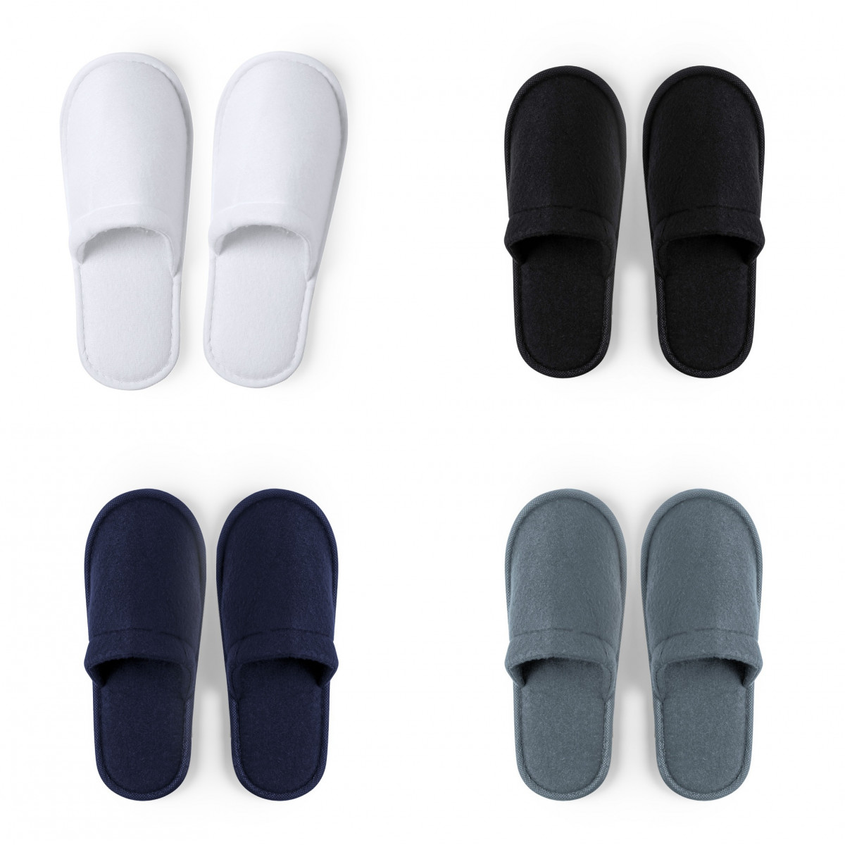 Chaussons unisexes en coton