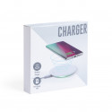 Chargeur sans fil à chargement rapide blanc