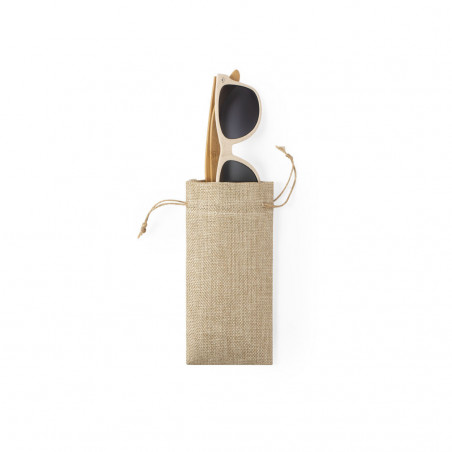 Housse pour lunettes en tissu