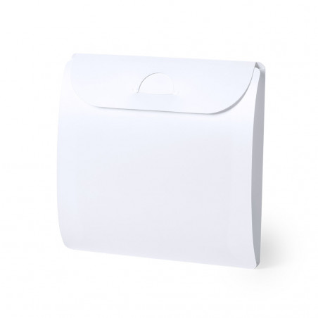 Boîte à dossiers tout de 14 cm. environ en blanc