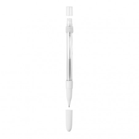 Stylo blanc désinfectant avec pulvérisateur rechargeable idéal contre le coronavirus