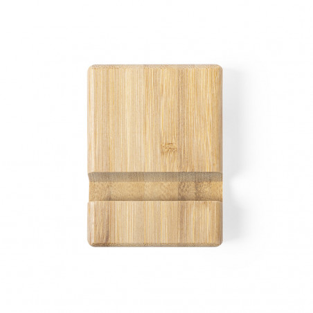 Support en bois de bambou pour appareils