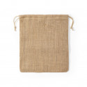 Sac en jute 25x30 avec fermeture à cordons pour présentation