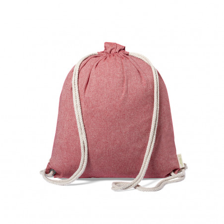 Sac à dos en tissu avec des anses de plusieurs couleurs