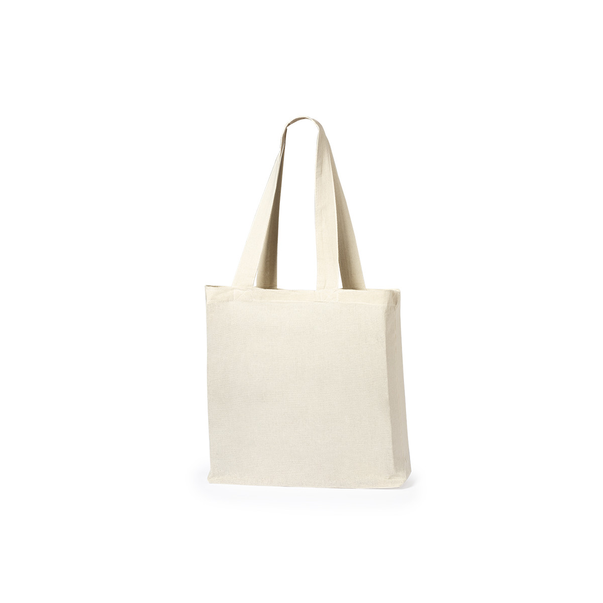 Sac tote en coton blanc avec anses renforcées à offrir