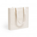 Sac tote en coton blanc avec anses renforcées à offrir