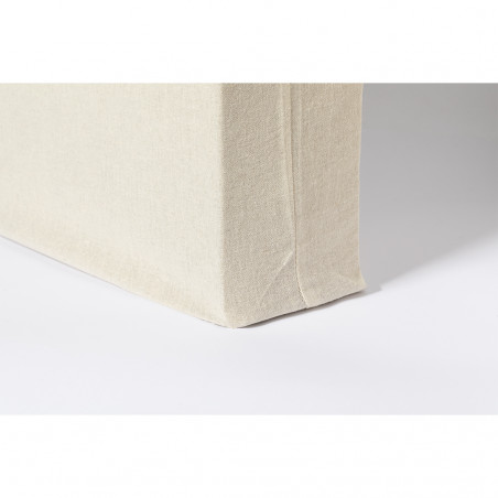Sac tote en coton blanc avec anses renforcées à offrir
