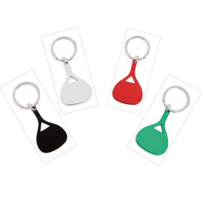 Porte-clés de padel fabriqué en aluminium